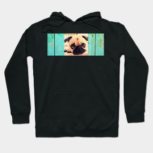 Pug cute dog Hoodie